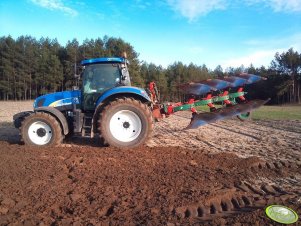 New Holland T6030 RC & Kverneland EG 85