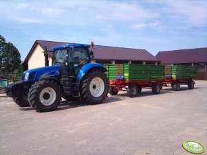 New Holland T6030RC & 2x PRONAR