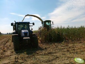 New Holland T6050 PLUS & John Deere 6710 