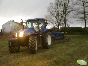 New Holland T6050 Plus + Siewnik 