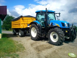 New Holland T6050 Plus & Wielton 12