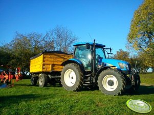 New Holland T6050 Plus + Wielton 12t