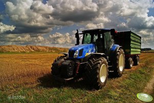 New Holland T6050 + Pronar T672/1