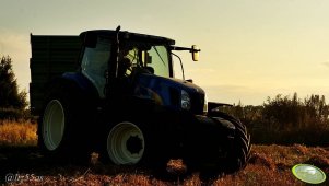 New Holland T6050 + Pronar T672/1