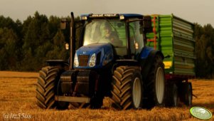 New Holland T6050 + Pronar T672/1