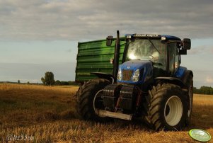 New Holland T6050 + Pronar T672/1