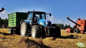 New Holland T6050 + Pronar T672/1