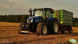 New Holland T6050 + Pronar T672/1