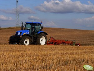 New Holland T6070 + Kverneland