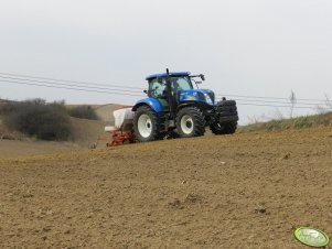 New holland T6070 PC + Kuhn maxima 2 gt