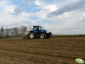 New holland T6070 PC + Kuhn maxima 2 gt