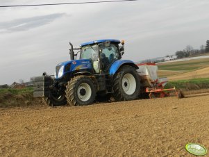 New holland T6070 PC + Kuhn maxima 2 gt