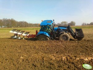 New Holland T6070 PC + Kuhn