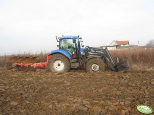 New Holland T6070 PC + Kuhn