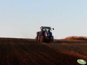 New holland T6070 PC + Pottinger