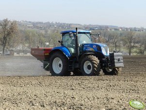 New holland T6070 PC + Unia group MX 3000 l