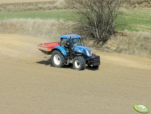 New holland T6070 PC + Unia group MX 3000