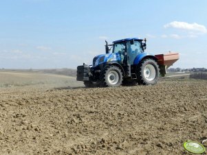 New holland T6070 PC + Unia group MX 3000