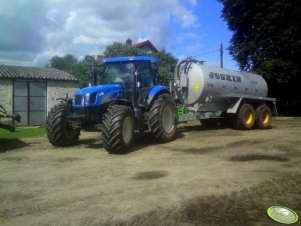 New Holland T6070 Plus + Joskin 12000