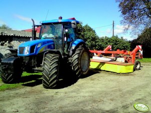 New Holland T6070 + PÖTTINGER