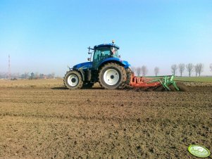 New Holland T6070 RC + agregat uprawowy