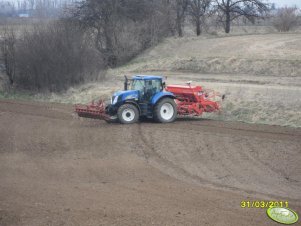 New Holland T6070 RC + KUHN Integra GII