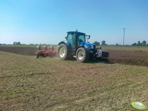 New Holland T6070 RC + Pottinger Servo 35 NOVA