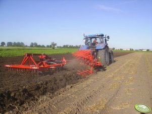 New Holland T6070 RC + Pottinger Servo 35 Nova