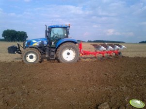 New Holland T6070PC + Kuhn