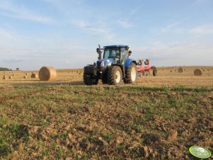 New Holland T6070PC + Kuhn