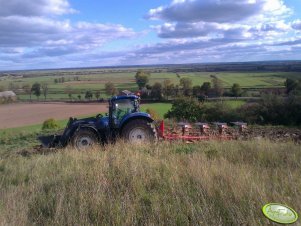 New Holland T6070PC + Kuhn