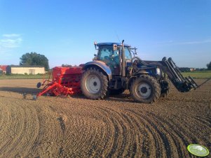 New Holland T6070PC + Kuhn