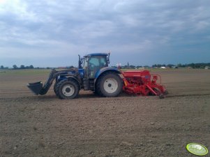 New Holland T6070PC + Kuhn