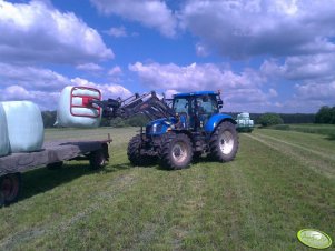 New Holland T6070PC + Stoll