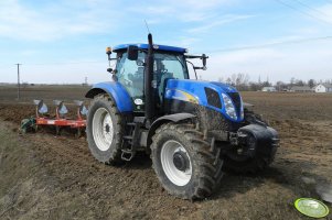 New Holland T6080 + Kverneland EM100 