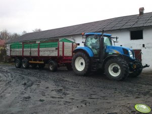 New Holland T6080 PC i Wackenhut