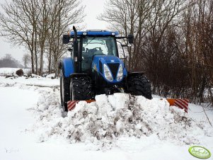 New Holland T6080 PC & Pług 