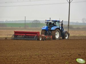 New Holland T6080 PC & Zestaw Uprawowo-Siewny