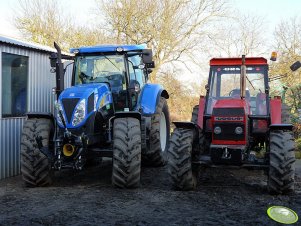 New Holland T6080 & Ursus 1224