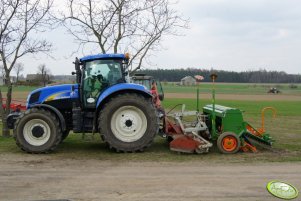 New Holland T6080pc i Kuhn & Amazone D9