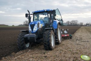 New Holland T6080pc i Kverneland 