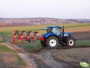 New Holland T6090 + Unia XLS