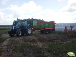 New Holland T6.120 + Tytan 10Plus