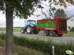 New Holland T6.120 + Tytan