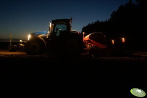 New Holland T7030 AC + Horsch Express 3TD