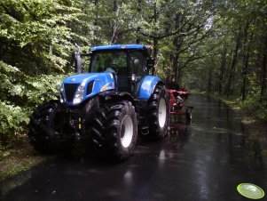 New Holland T7030 Autocommand + heder Case