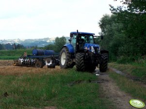 New Holland T7030 + BDT 3