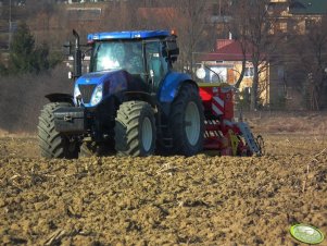 New Holland T7030 i Pottinger Lion& Vitasem