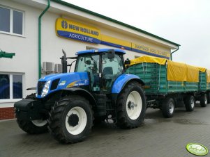 New Holland T7030 & Oehler ZDK 180