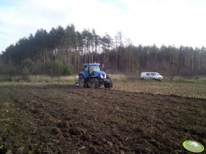 New Holland T7040 + Kverneland